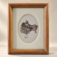 Vintage Framed Western Tack Illustration