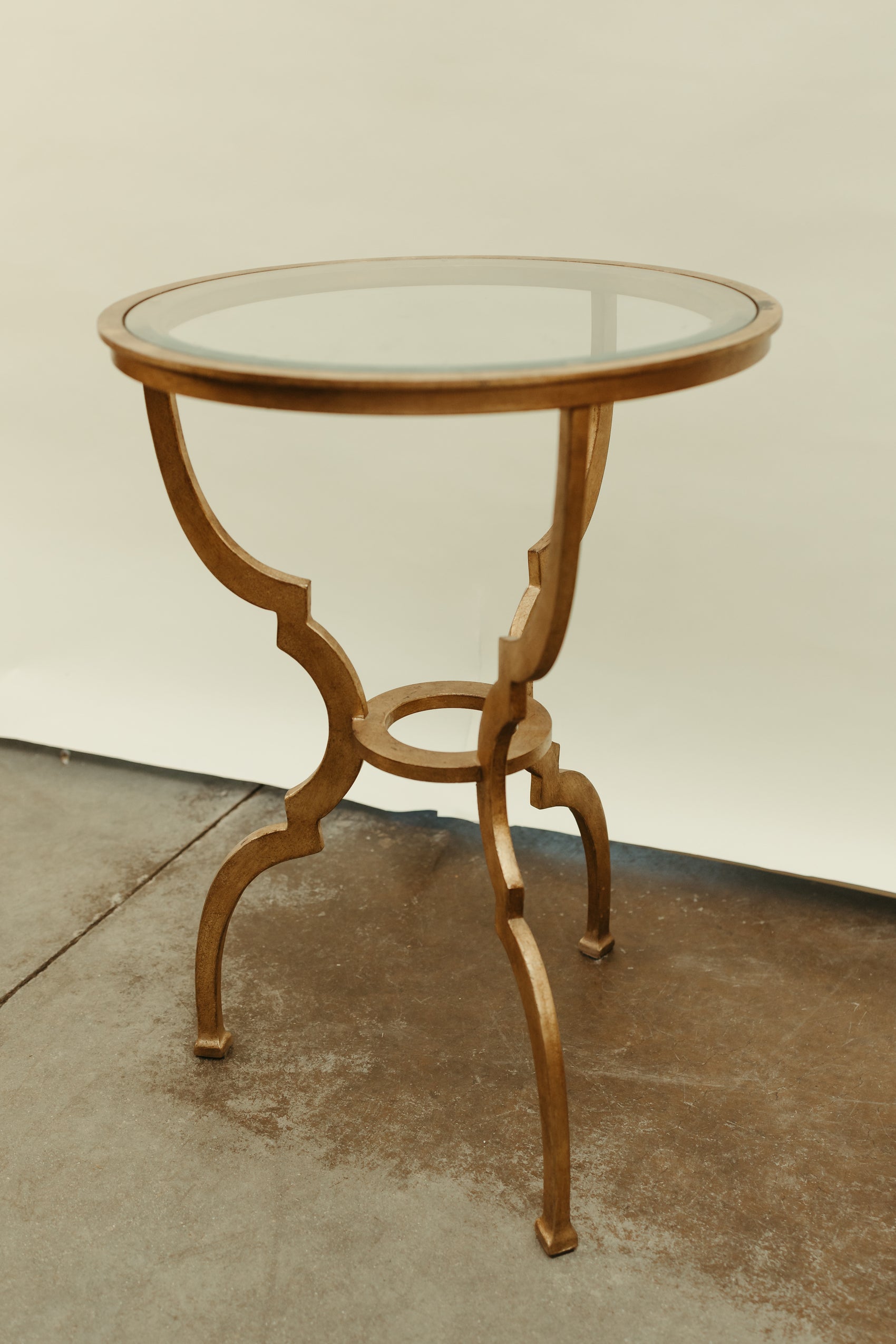 Ethan Allen Round Side Table