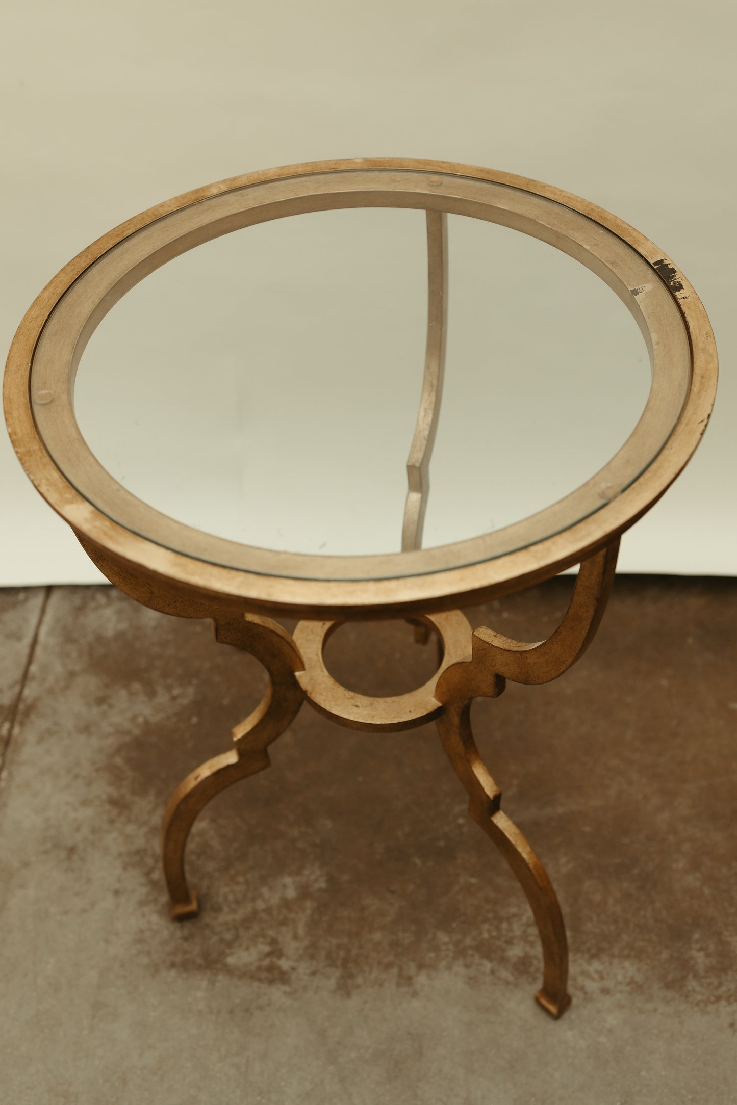 Ethan Allen Round Side Table