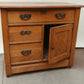 Antique Oak Sideboard / Washstand