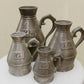 Vintage Pewter Measuring Pitcher Set (¼ Cup – 1 Quart)