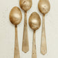 Antique Enamel-Handled Spoons – Set of 4 (c. 1850)