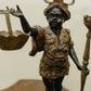 Pair of Blackamoor Figural Candelabra Compotes