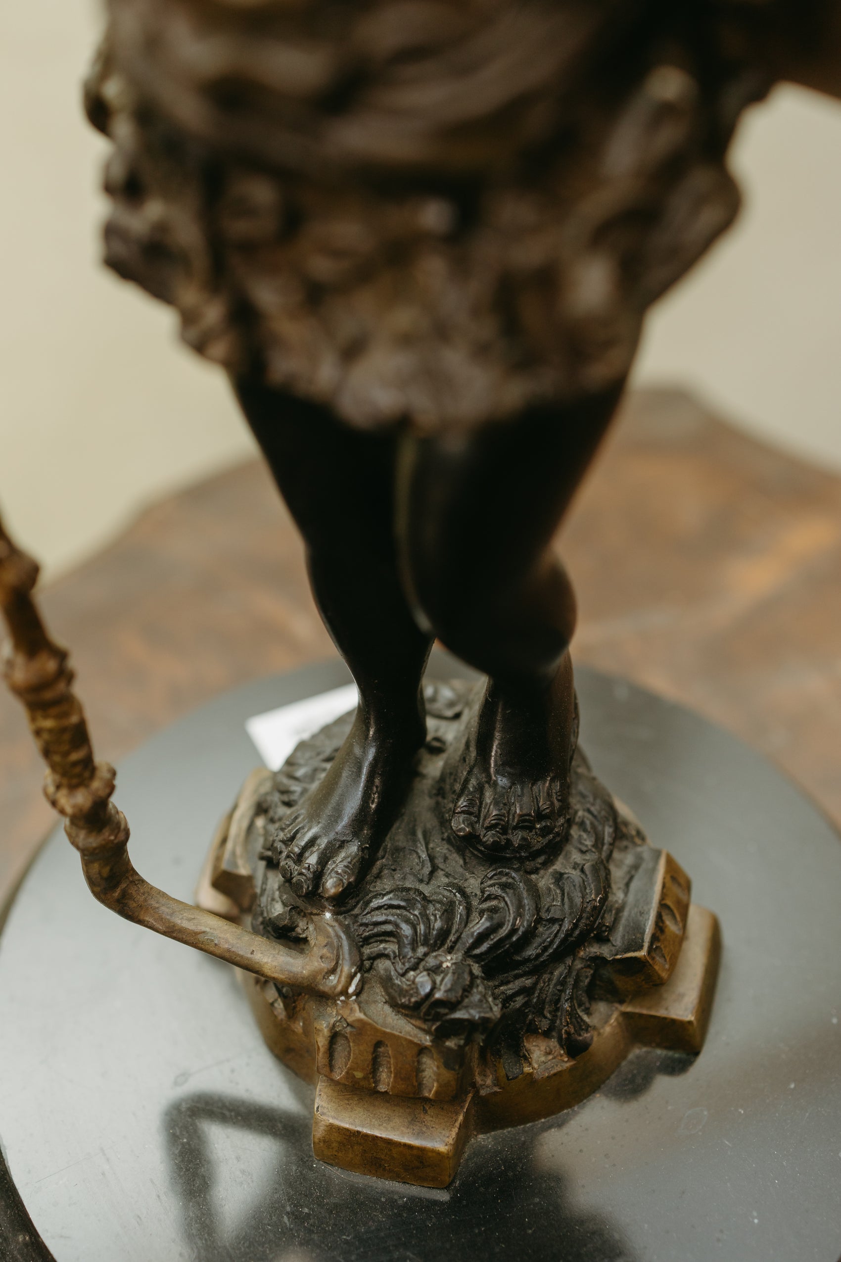 Pair of Blackamoor Figural Candelabra Compotes