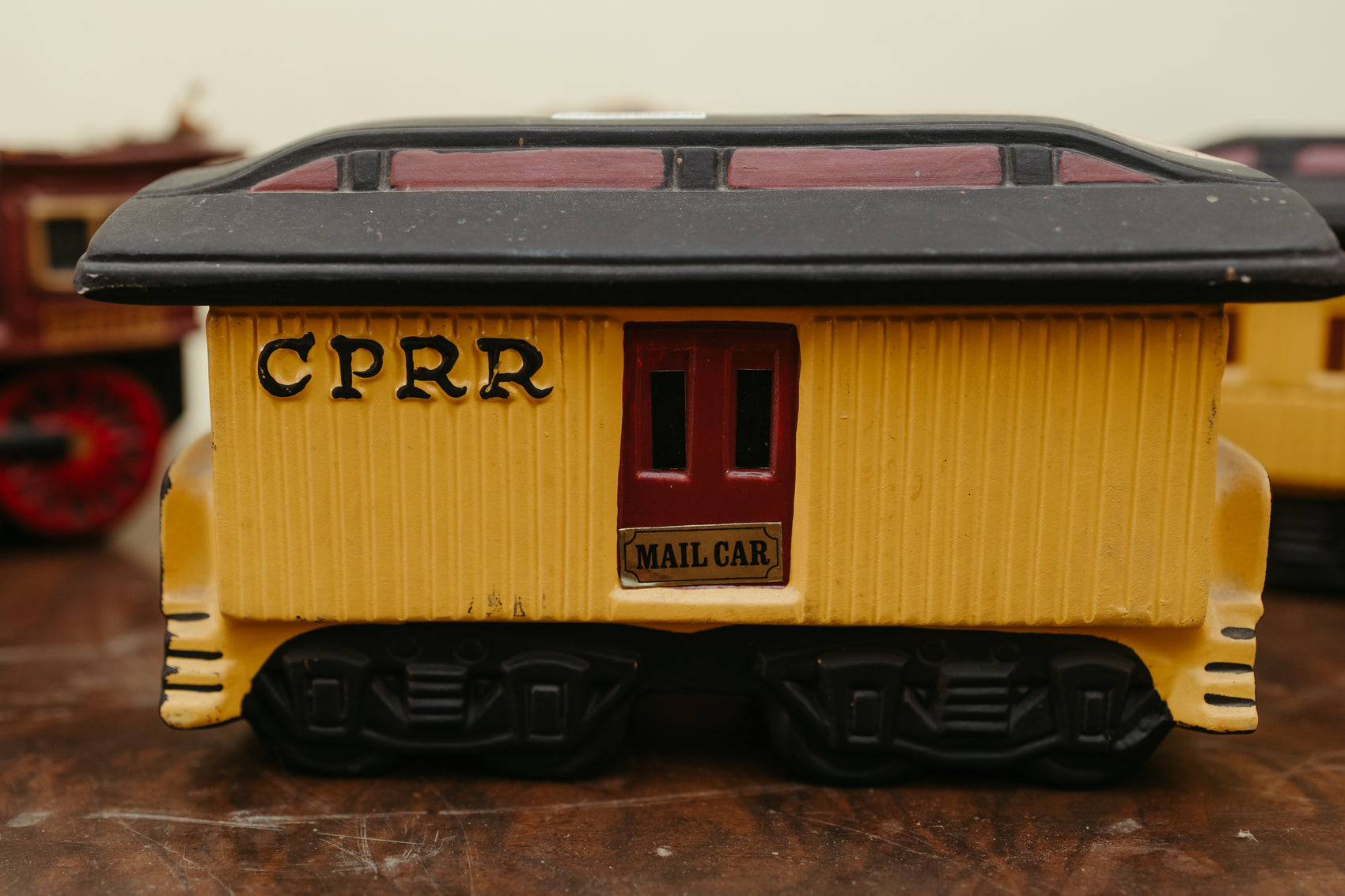 McCormick CPRR “Jupiter” Train Decanter Set – Limited Edition Bourbon Collectibles – Set of 4