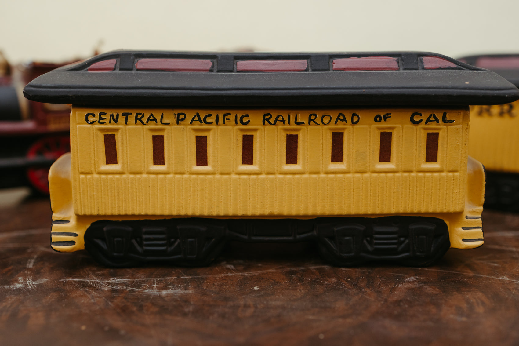 McCormick CPRR “Jupiter” Train Decanter Set – Limited Edition Bourbon Collectibles – Set of 4