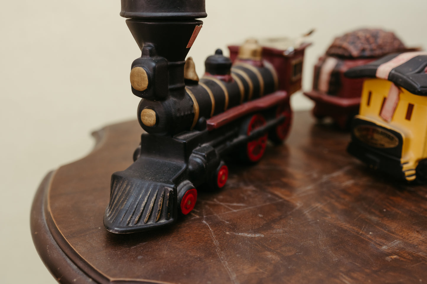 McCormick CPRR “Jupiter” Train Decanter Set – Limited Edition Bourbon Collectibles – Set of 4