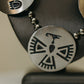 Vintage Southwestern Sterling Silver Necklace – Large Hand-Cut Symbol Medallions