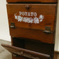 Vintage Wooden Bread–Potato–Onion Cabinet