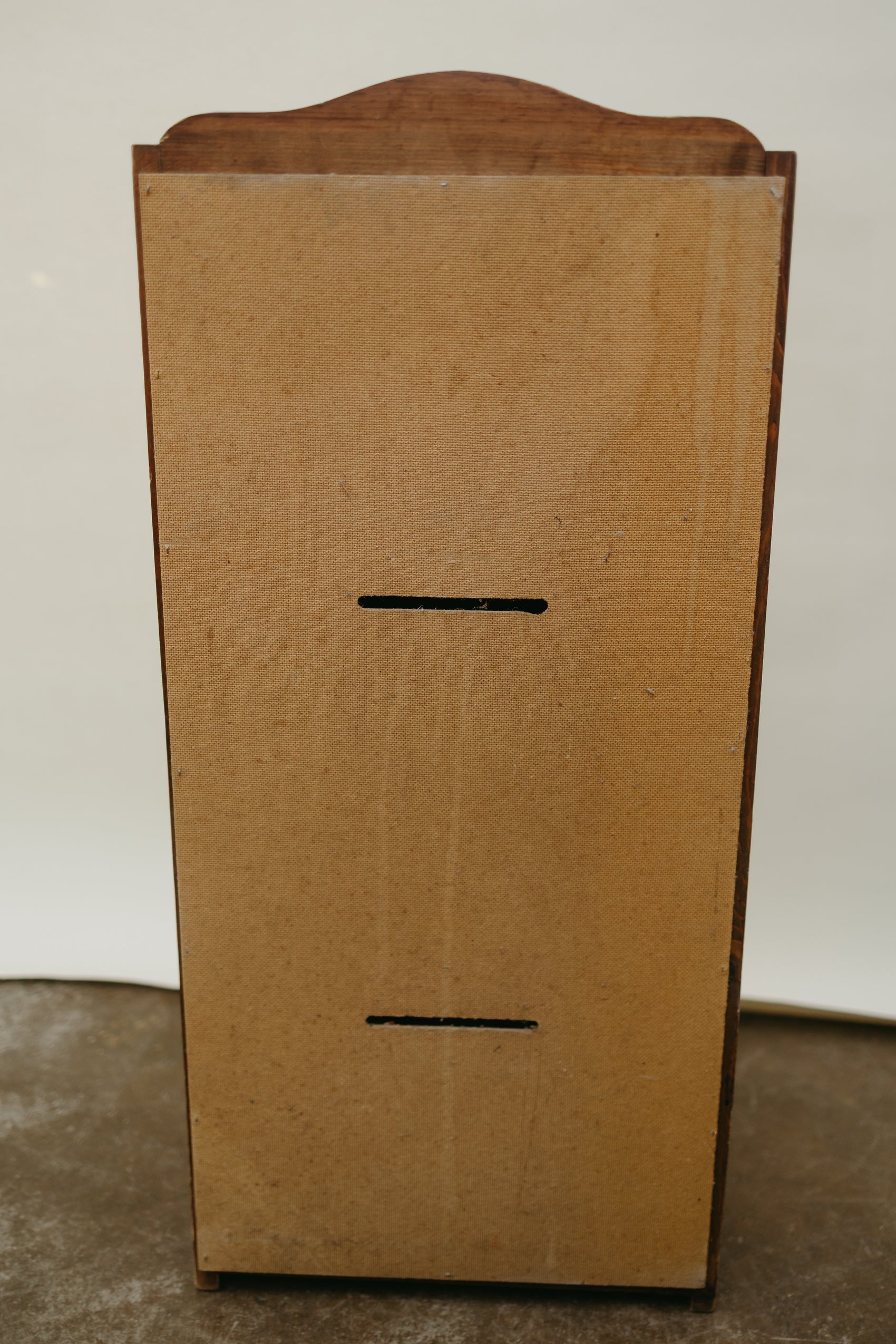 Vintage Wooden Bread–Potato–Onion Cabinet