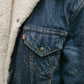 Vintage Levi’s Sherpa-Lined Denim Jacket