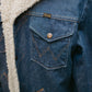 Vintage Wrangler Sherpa-Lined Denim Jacket – Western Ranchwear Classic