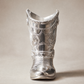 Vintage Arthur Court Cowboy Boot Vase / Utensil Holder