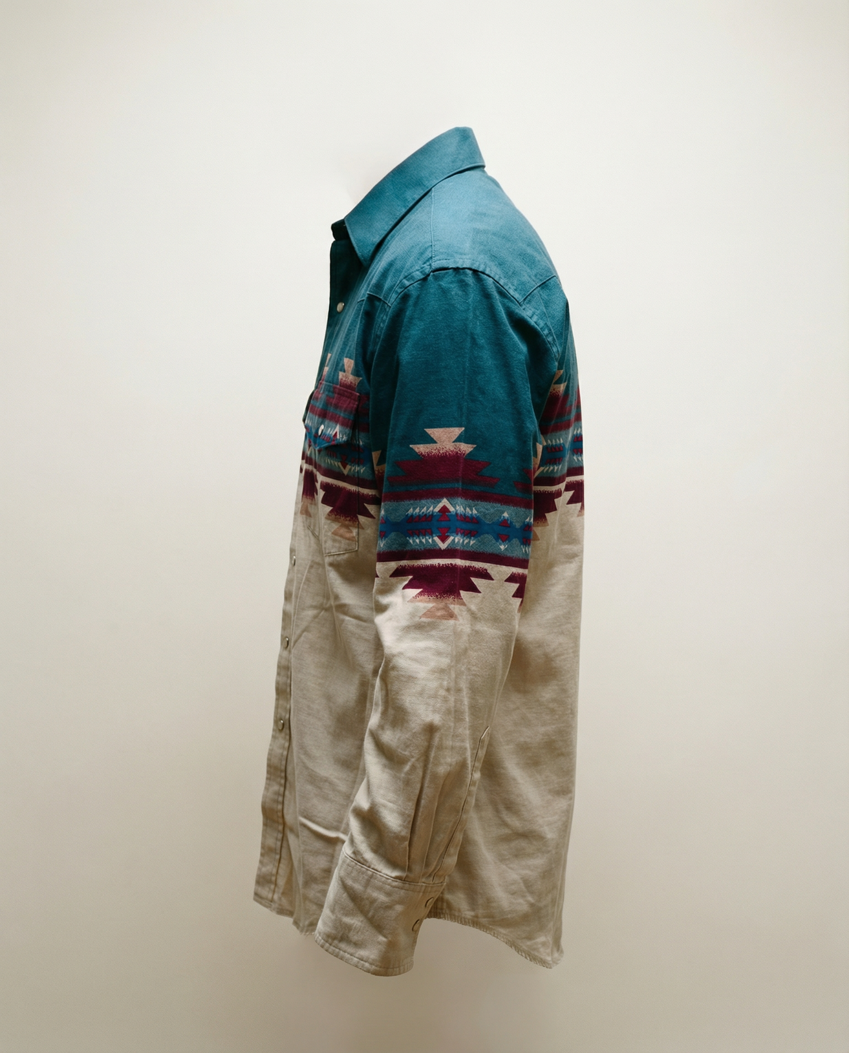 Wrangler Western Snap Shirt – Size Small