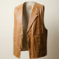 Wah Maker Leather Vest – Size 3XL