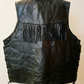 Genuine Buffalo Leather Fringe Vest – Size 3X