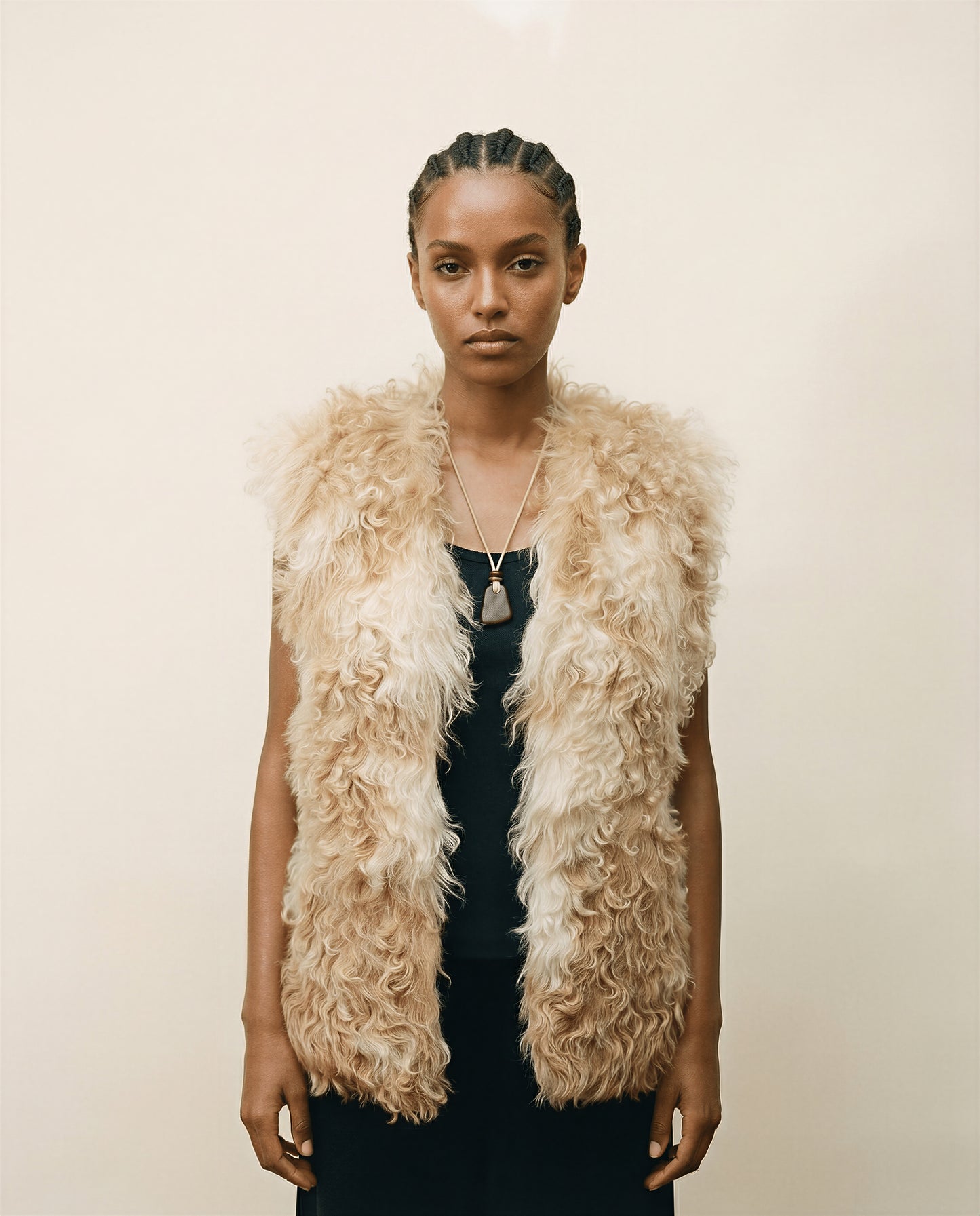 I. Magnin Mongolian Lamb Fur Vest *COMING SOON*