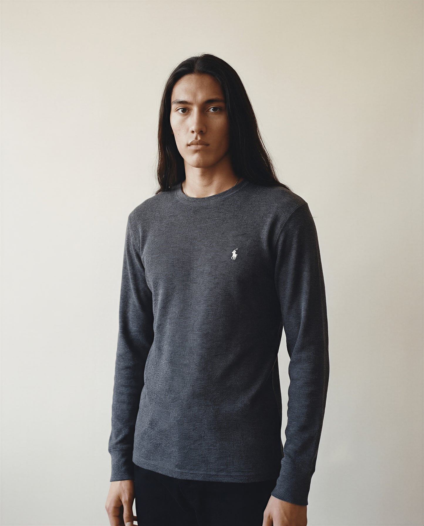 Polo Ralph Lauren Gray Thermal (Size XL)