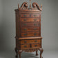 Carved Chippendale Lingerie Chest on Stand”