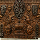 Antique Hand-Carved Mythical Panel