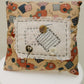 Handmade Folk Patchwork Pillow
