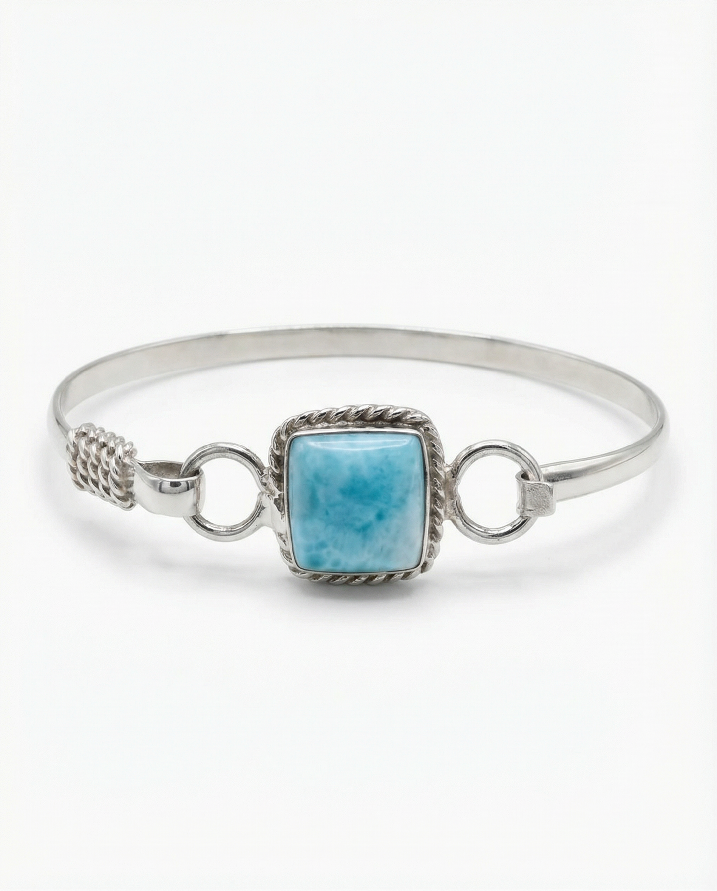 Larimar Sterling Silver Cuff Brace