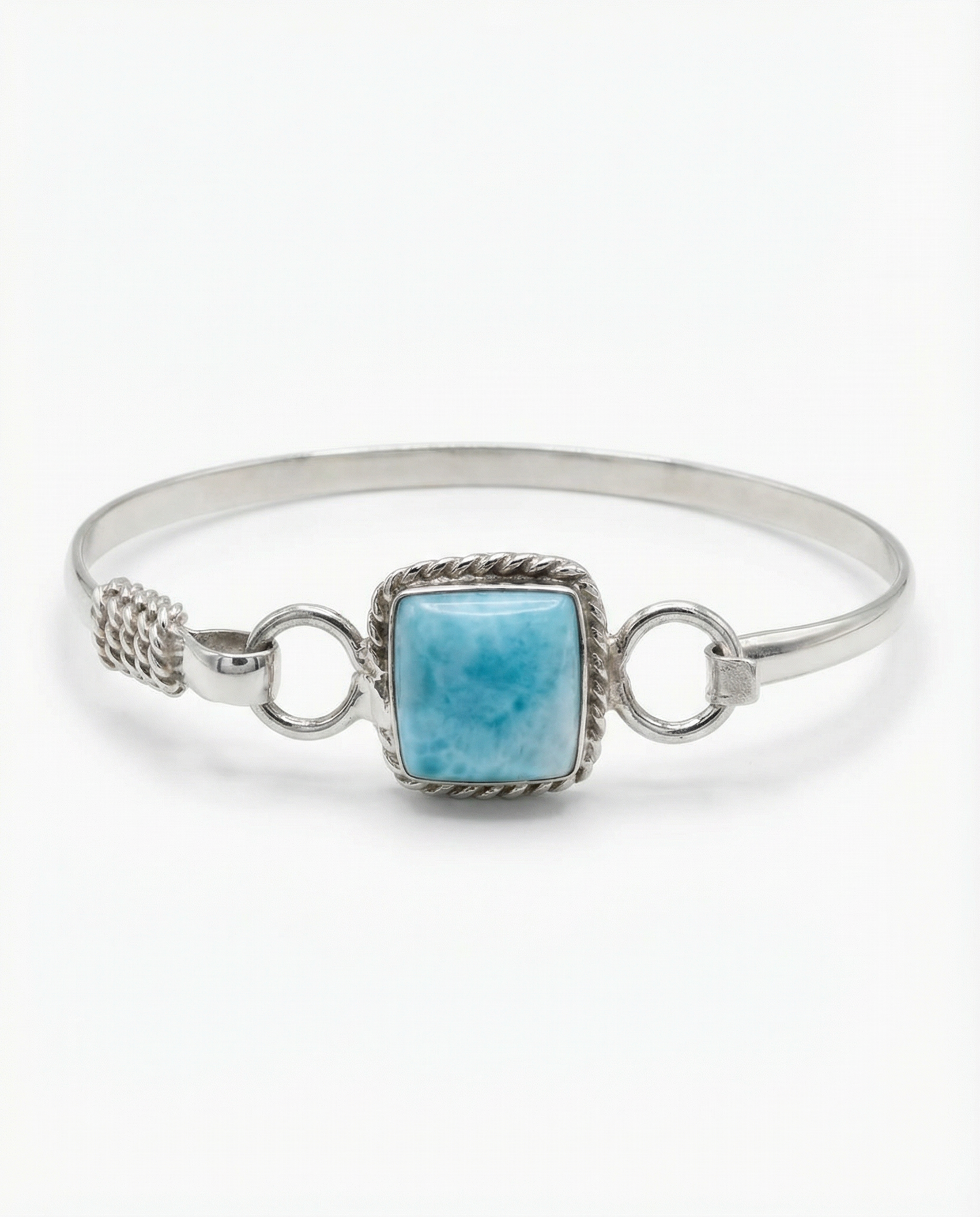 Larimar Sterling Silver Cuff Brace