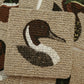 Vintage Hand-Hooked Duck Coasters – Set of 5