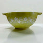 Vintage Pyrex “Spring Blossom Green” Mixing Bowls Set of 4