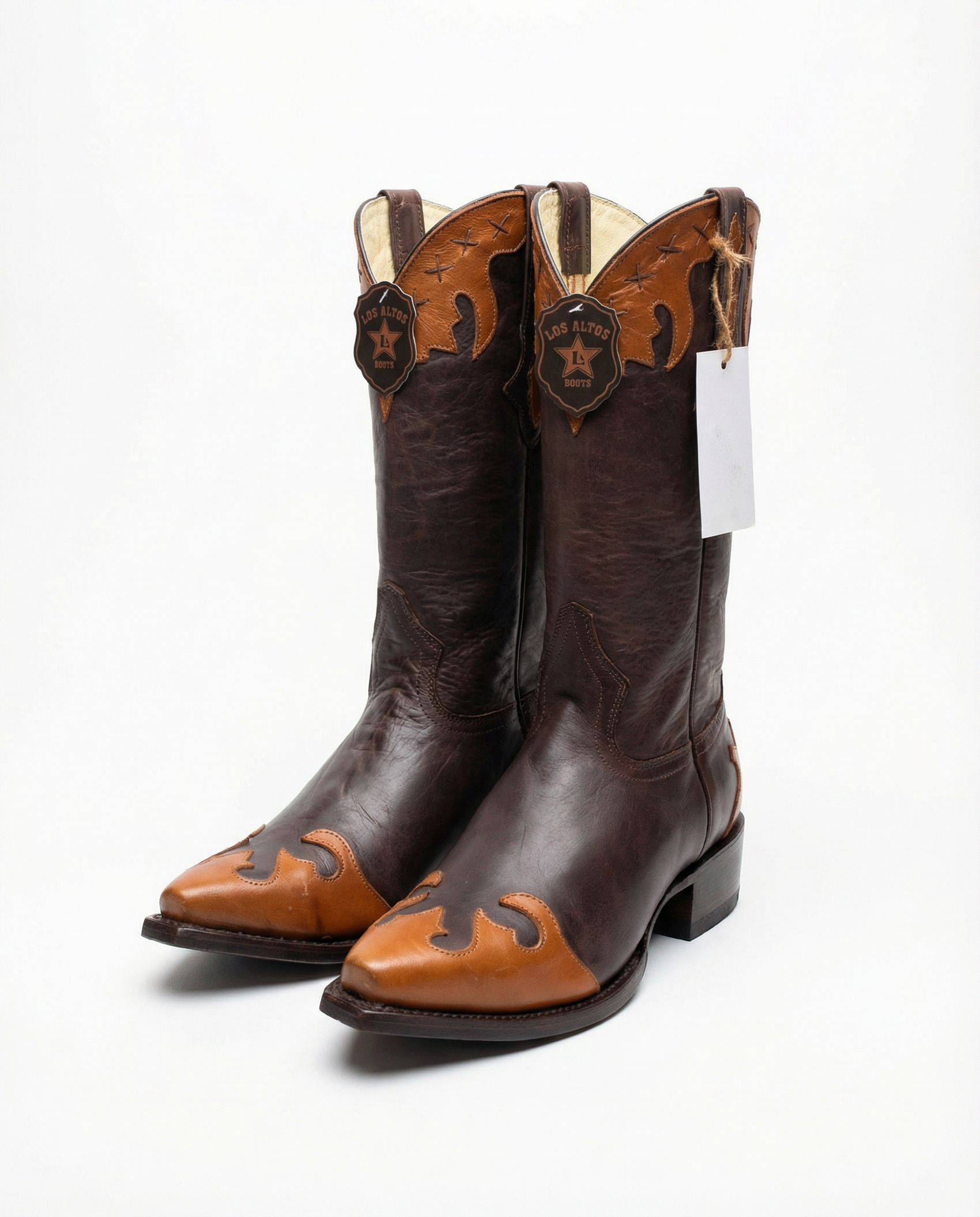 Los Altos Leather Western Boots – Size 8.5 Women’s