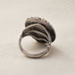 Vintage Sterling Silver Turquoise Statement Ring – Size 4