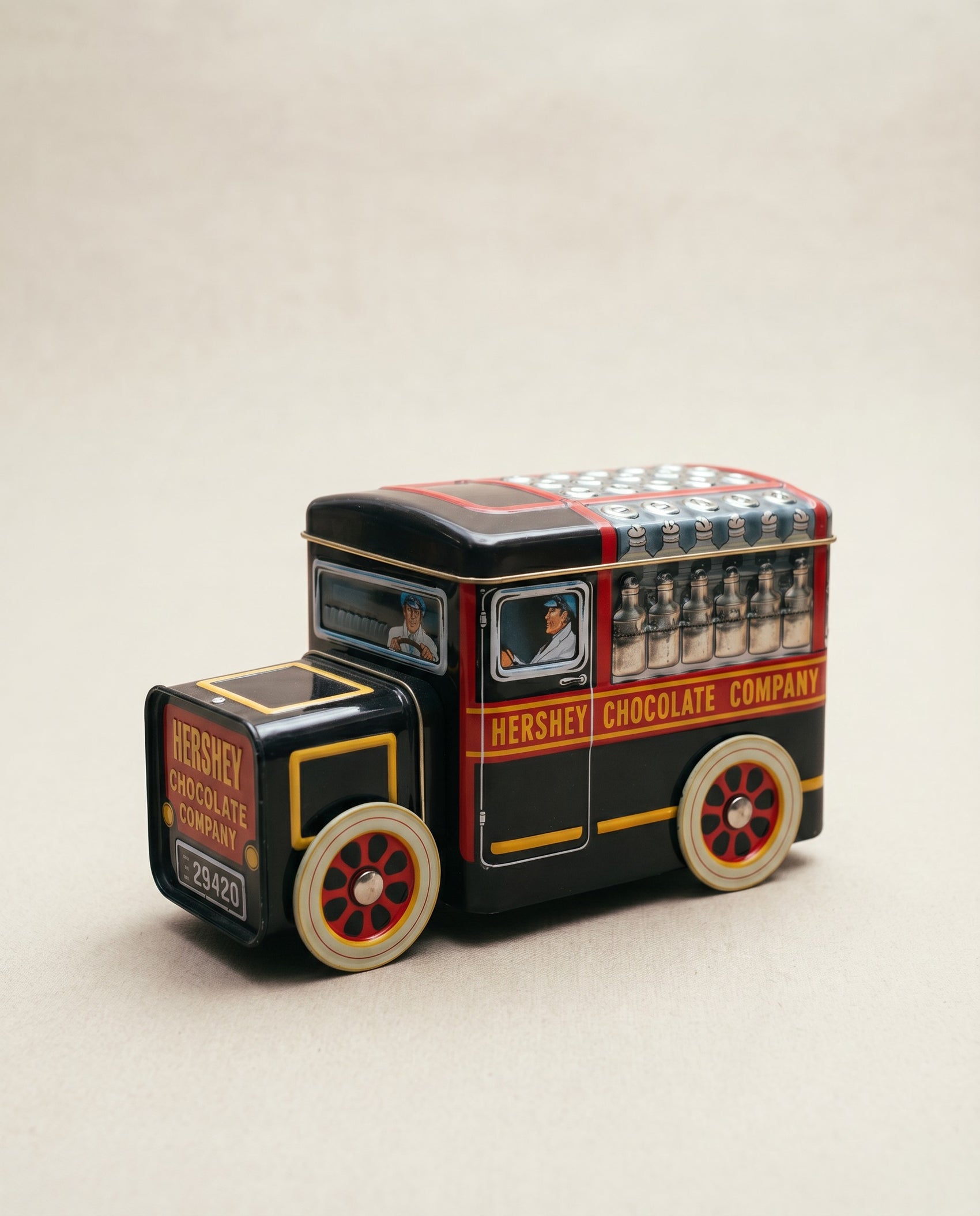 Vintage Hershey’s Chocolate Company Milk Truck Tin Canister – Vehicle Series #1