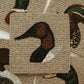 Vintage Hand-Hooked Duck Coasters – Set of 5
