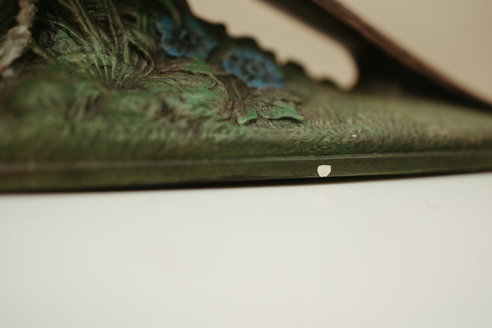 Vintage Painted Pheasant Figurine – Hand-Detailed Wildlife Decor