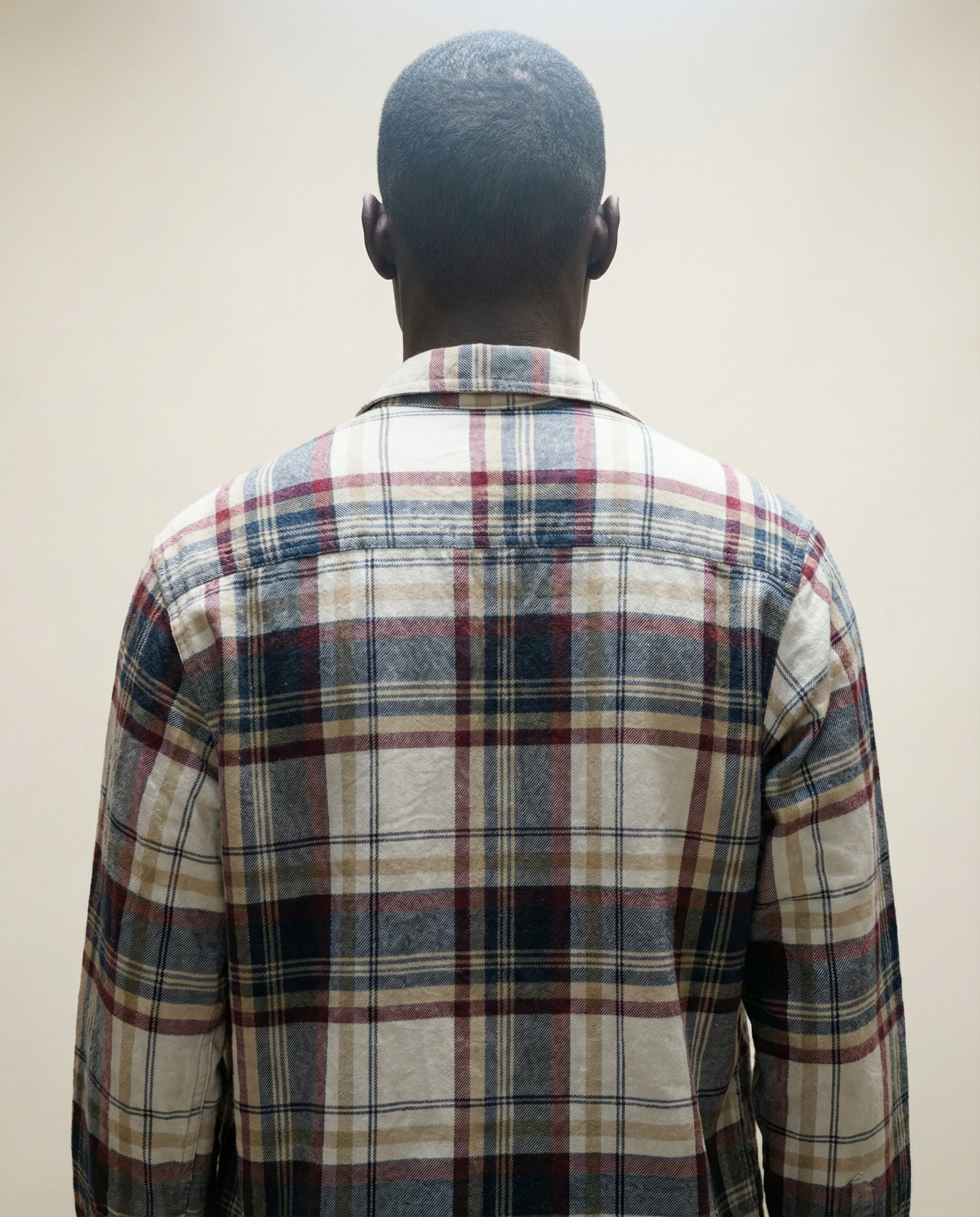 Vintage Wrangler Plaid Flannel Shirt — Sherpa-Lined
