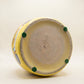 Vintage Circus Cookie Jar (Hand-Painted Yellow Stoneware)