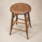 Pair of Antique Turned Wood Shaker-Style Stools
