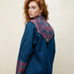 Denim Southwestern Cardigan Jacket – Size Medium