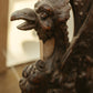 Antique Hand-Carved Griffin Brackets (Pair)