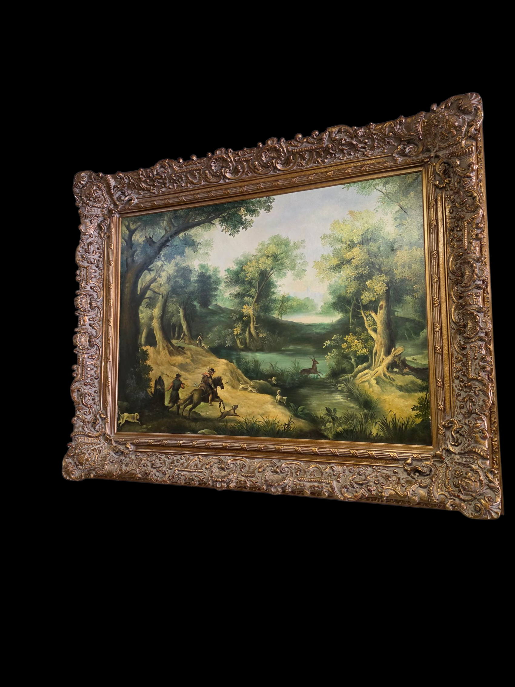 Stag Hunt by Paul Bril
