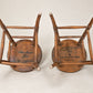 Pair of Antique Turned Wood Shaker-Style Stools
