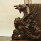 Antique Hand-Carved Griffin Brackets (Pair)