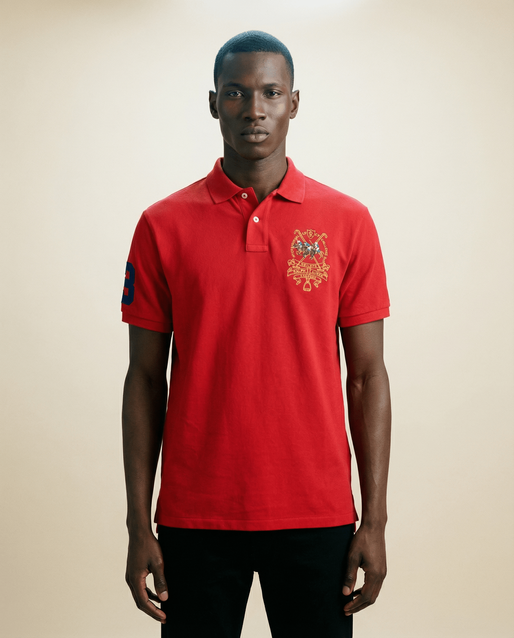 Polo Ralph Lauren Crest Polo Shirt – Red (NWT, Size XL)