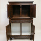 Carved Oak Jacobean Revival Cabinet