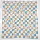 Vintage Handcrafted Patchwork Quilt – Soft Pastel Pinwheel Pattern (84” x 84”)