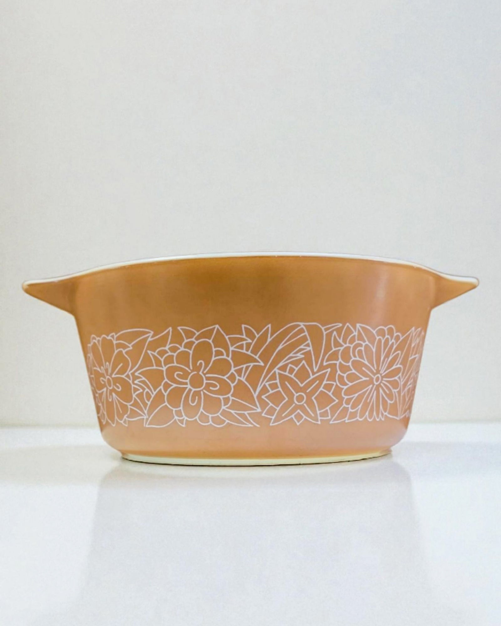 Vintage Pyrex “Woodland Brown” Casserole Dish