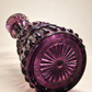 Vintage 1967 Jim Beam Amethyst Glass Decanter with Stopper