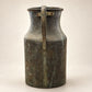 Antique Hand-Hammered Copper Milk Churn with Iron Handle