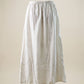 Vintage Hand Embroidered Floral Folk Skirt – Adjustable Waist 24"-30"