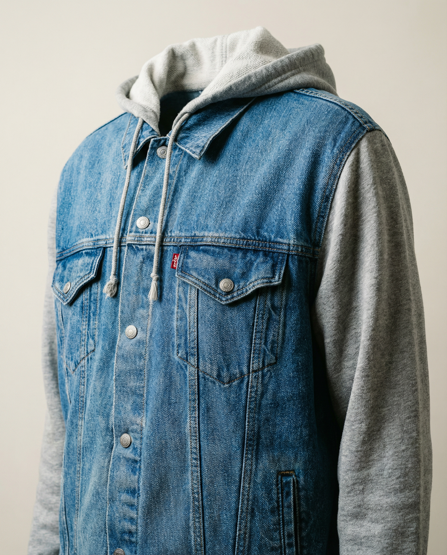 Levi’s Denim Hoodie Jacket - Size 3XL